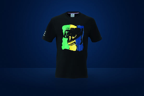Racing Spirit Senna Ayrton T-Shirt – Black