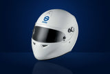 Sparco F1 ADV Full-Face Helmet (with HANS clips) – White