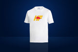 Sparco Lancia HF T-Shirt – White / Yellow