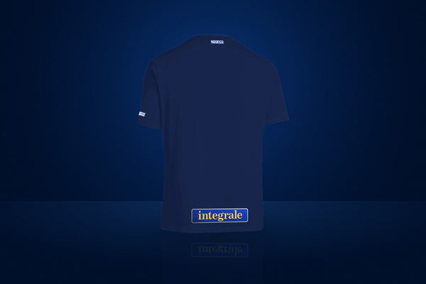 Sparco Lancia HF Delta T-Shirt – Navy / White