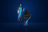 OMP KS-4 Art Karting Gloves – Black / Light Blue