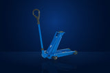 AC Hydraulic Trolley Jack (2 t Capacity, 80-495 mm Lift) – Blue