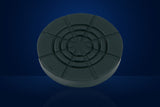 AC Hydraulic Rubber Jack Pad – Black