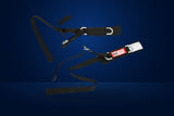 RJS Jr. Dragster Arm Restraints (Wristbands with Straps) – Black