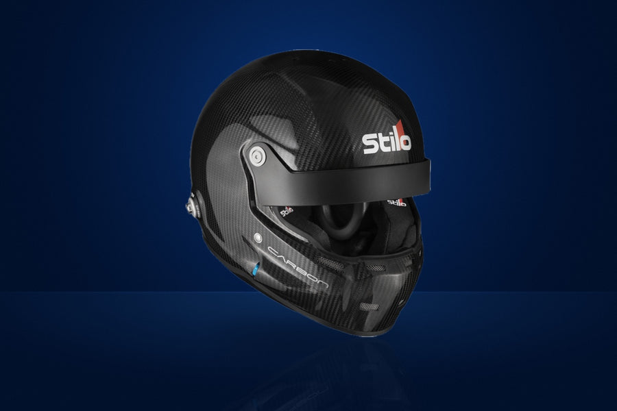 Stilo ST5R Carbon Race Helmet (WRC headset, with HANS clips)
