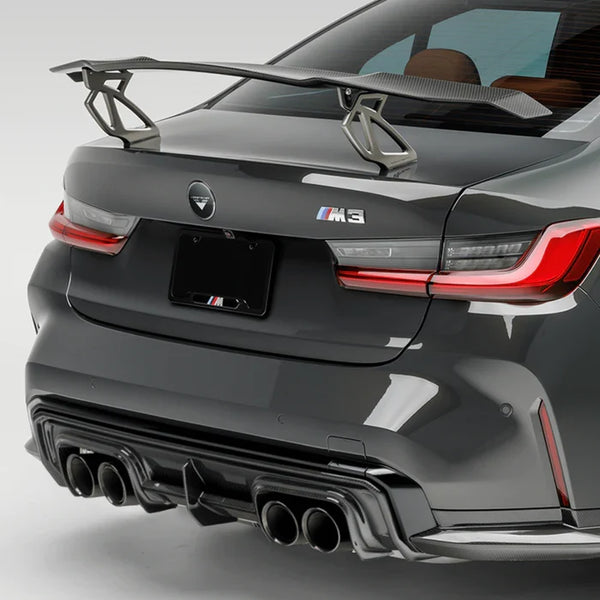 Vorsteiner Wing Blade with Aluminum Uprights VRS (Gloss Carbon) for BMW M2 (G87) / M3 (G80) / M4 (G82)