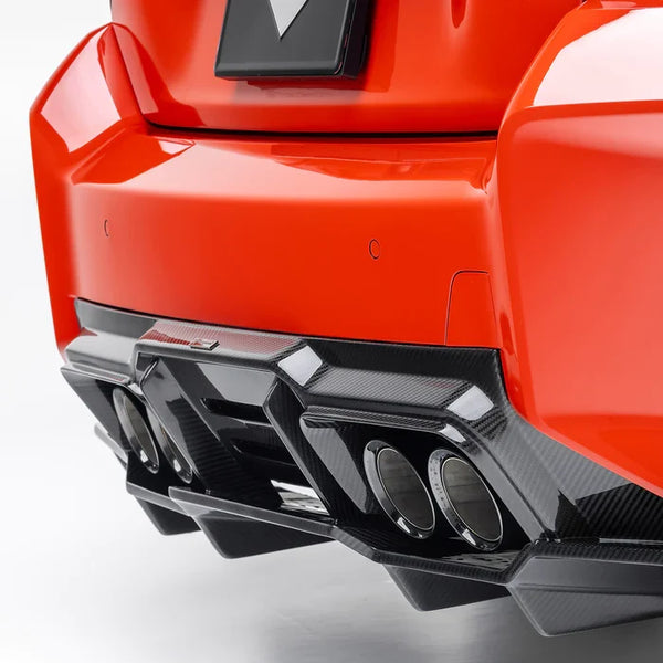 Vorsteiner Rear Diffuser with Under Floor VRS (Gloss Carbon) for BMW M2 (G87) 2023+