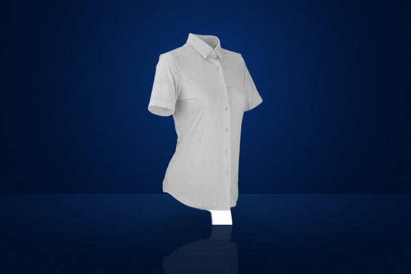 Racing Spirit Lycra Women's Shirt (Short Sleeve) – White