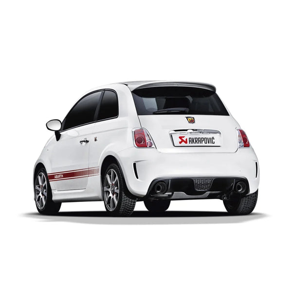 Akrapovič Slip-On Line (Stainless Steel) for Abarth 500 / 500C 2008-2017