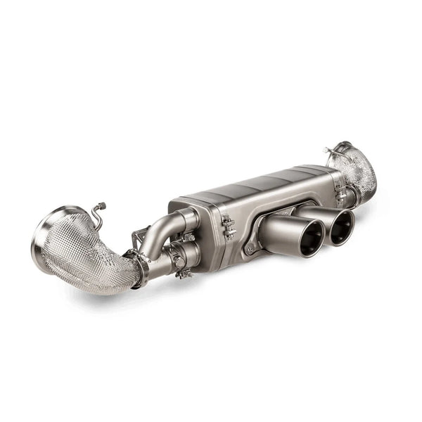 Akrapovič Adapter Set Slip-On Race Line (Stainless Steel) for Porsche 911 GT3 RS (992) / GT3 (992 / 992.2)