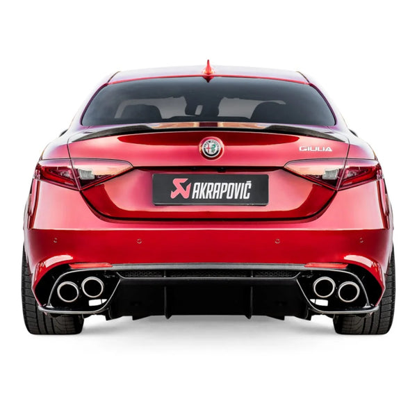 Akrapovič Evolution Line (Titanium) for Alfa Romeo Giulia Quadrifoglio 2016-2020