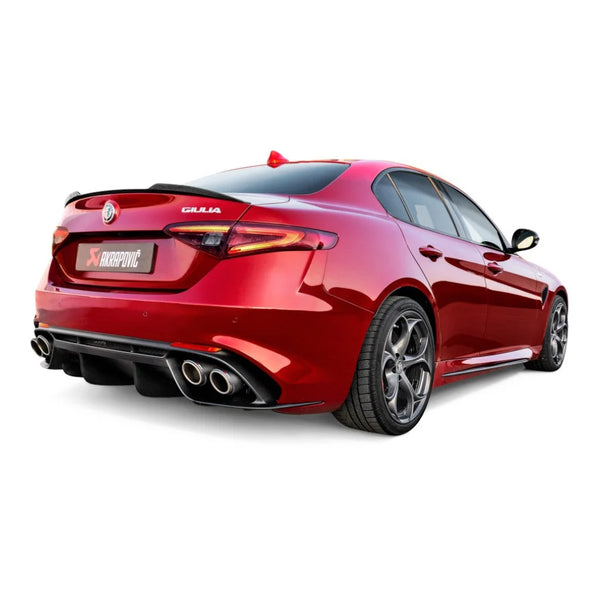 Akrapovič Evolution Line (Titanium) for Alfa Romeo Giulia Quadrifoglio 2016-2020