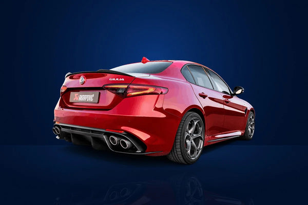 Akrapovic Slip-On Line (Titanium) for Alfa Romeo Giulia Quadrifoglio 2018-2020
