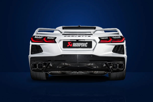 Akrapovič Slip-On Line (Titanium) for Chevrolet Corvette Stingray (C8) 2020-2024 (OPF/GPF)
