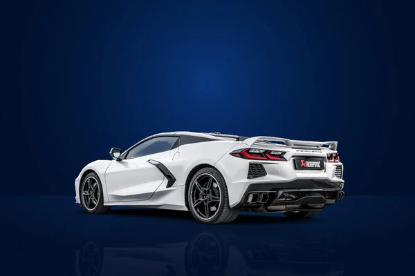 Akrapovič Slip-On Line (Titanium) for Chevrolet Corvette Stingray (C8) 2020-2024 (OPF/GPF)