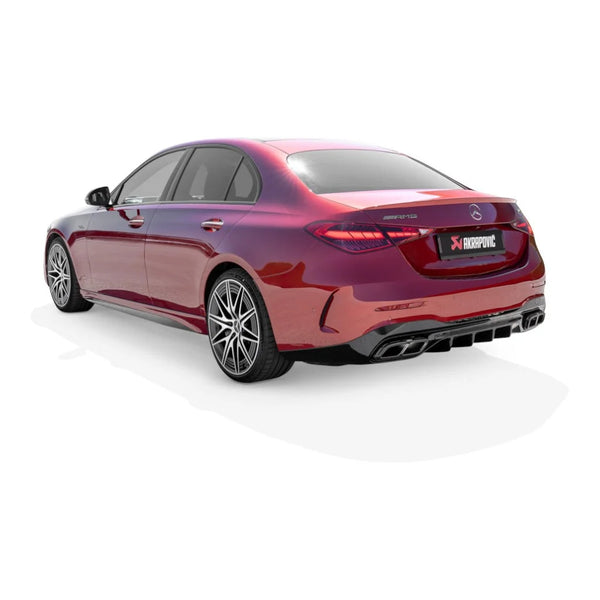Akrapovič Slip-On Line Mufflers (Titanium) for Mercedes-AMG C63 S E Performance / C43 4Matic (W206 / S206)