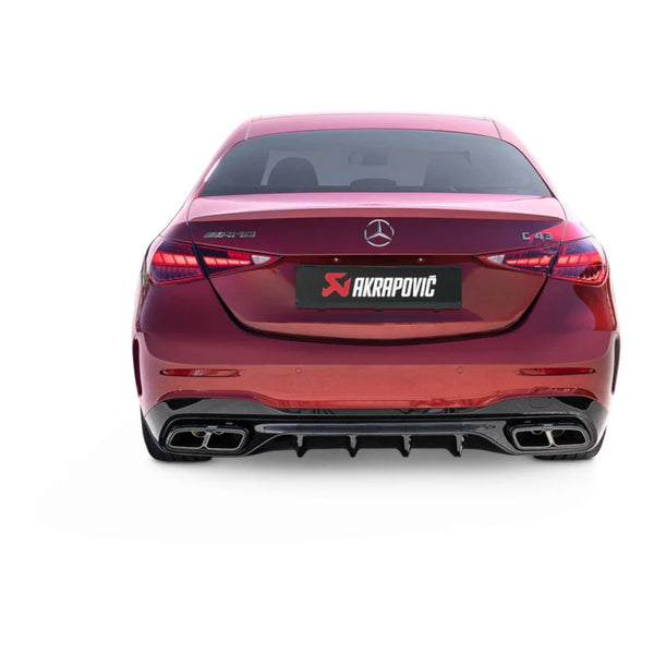 Akrapovič Slip-On Line Mufflers (Titanium) for Mercedes-AMG C63 S E Performance / C43 4Matic (W206 / S206)