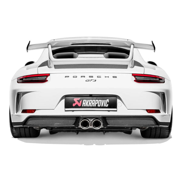 Akrapovic Muffler Slip-On Line (Titanium) for Porsche 911 GT3 / GT3 RS (991.2)