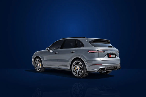 Akrapovic Evolution Line (Titanium) for Porsche Cayenne Turbo / Turbo S (536 / E3) without tail pipes
