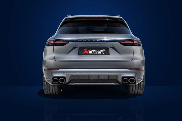 Akrapovic Evolution Line (Titanium) for Porsche Cayenne Turbo / Turbo S (536 / E3) without tail pipes