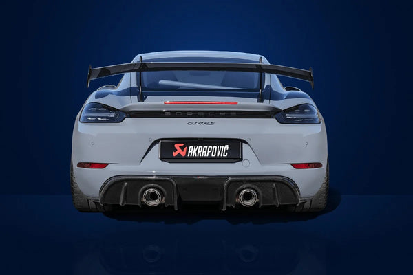 Akrapovič Slip-On Race Line (Titanium) for Porsche 718 Cayman GT4 RS 2022-2024