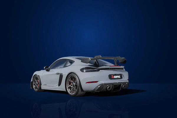 Akrapovič Slip-On Race Line (Titanium) for Porsche 718 Cayman GT4 RS 2022-2024