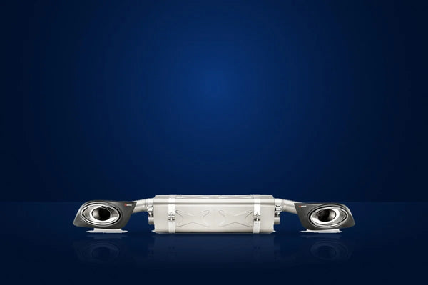 Akrapovič Slip-On Line (Titanium) for Porsche 911 Turbo / Turbo S (991)