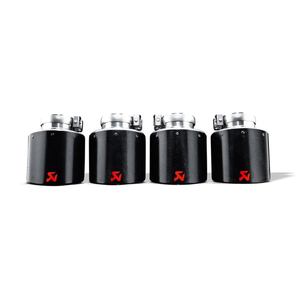 Akrapovič Tail Pipe Set (Carbon, 115 mm) for Chevrolet Corvette Z06 / ZR1 (C6) 2006-2011