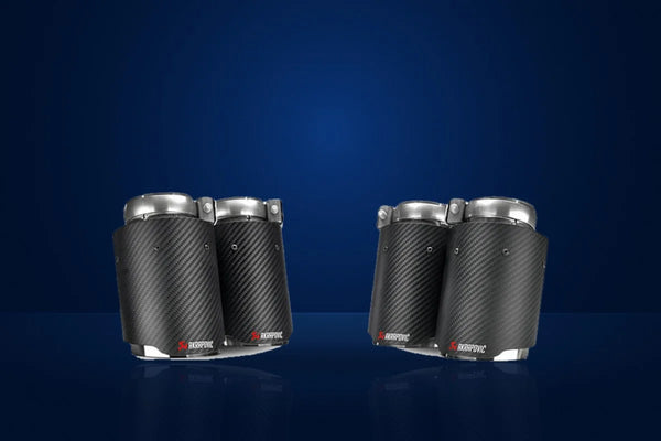 Akrapovič Tail Pipe Set (Carbon) for BMW M3 (F80) / M4 (F82)