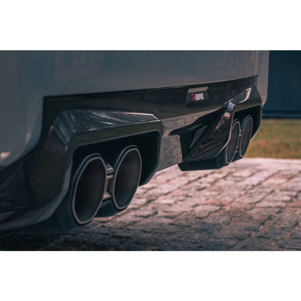 Akrapovič Tail Pipe Set Hexagonal Design (Carbon) for BMW M2 (G87) / M3 (G80 / G81) / M4 (G82 / G83)