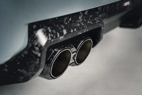 Akrapovič Tail Pipe Set (Chopped Carbon, Matte) for BMW M2 (G87) / M3 (G80 / G81) / M4 (G82 / G83)