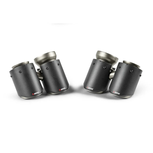 Akrapovič Tail Pipe Set Cylindrical Design (Carbon) for BMW M5 (G90 / G99)