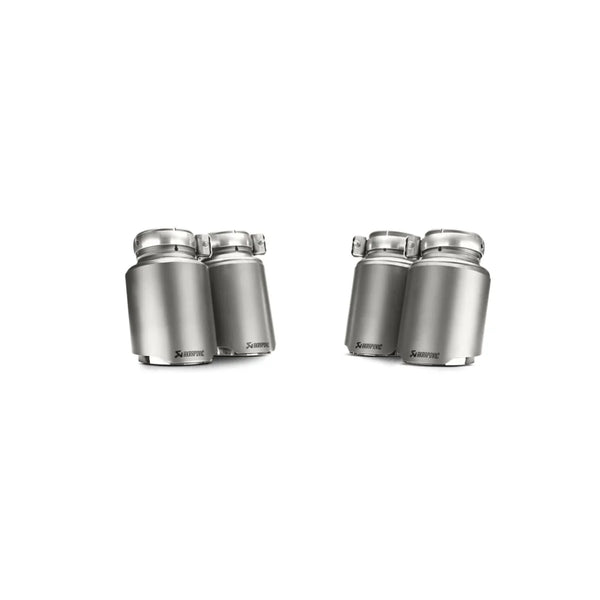 Akrapovič Tail Pipe Set (Titanium) for BMW M3 (F80) / M4 (F82 / F83)