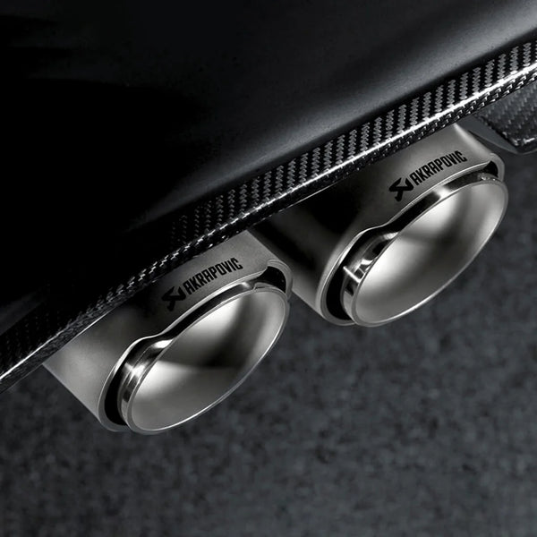 Akrapovič Tail Pipe Set (Titanium) for BMW M3 (F80) / M4 (F82 / F83)