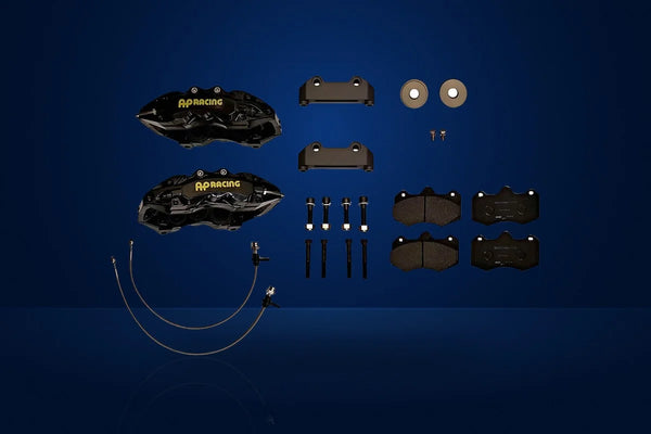 AP Racing CP5108-1003 Brake Kit, Rear (4 Piston Black Caliper) for MITSUBISHI Lancer Evo 7 / 8 / 9
