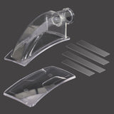 Cover Plate & Forced Air QL Nozzle (for HP6 / GT6), Clear