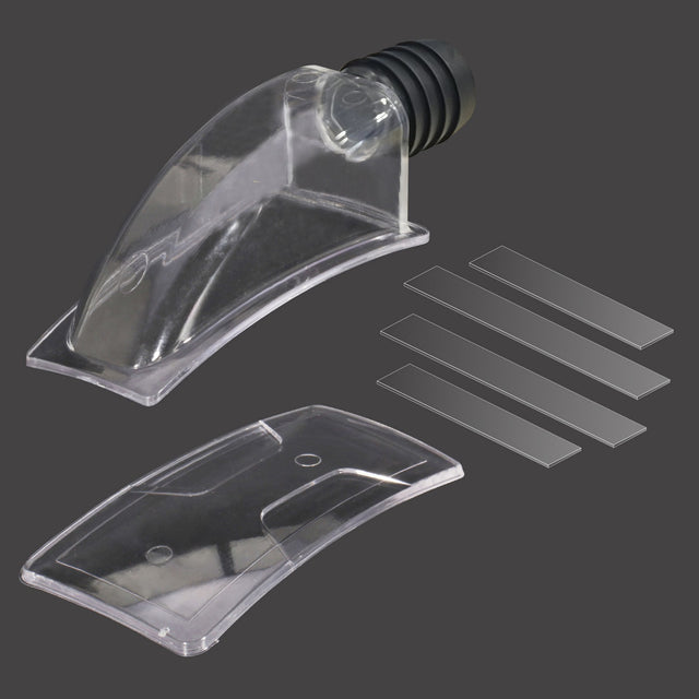 Cover Plate & Forced Air V05 Nozzle 2023 (for HP6 / GT6), Clear