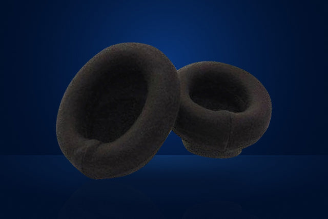 Ear Cup Set (21 mm x 2.5 mm) with Grey Cover Cloth