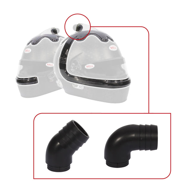 Forced Air Top / Side 45° / 90° Nozzle Kit, Clear