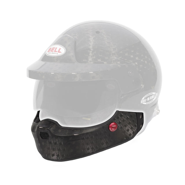 Full Chin Bar Kit (for MAG-10 / MAG-10 Rally Carbon), Carbon Clear Coat