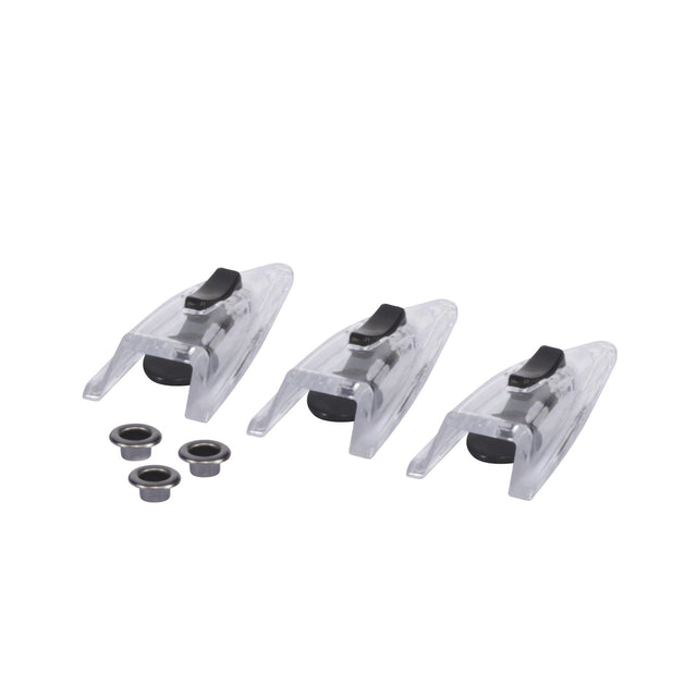 Manual Lever Vent Kit V16 (for GP3 / M8 / XR7 Pro / R7 Sport), Clear, 3 pcs