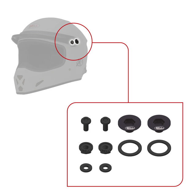 Visor Pivot Kit (for X-1)