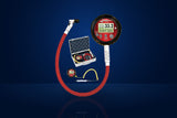 Digital Pressure Gauge / Pyrometer (0-6.8 bar)