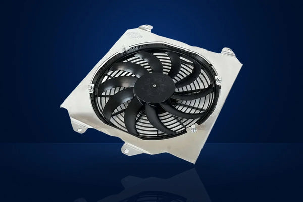 CSF All-Aluminum Fan Shroud w/12-inch SPAL Fan for Honda Civic 1992-2000