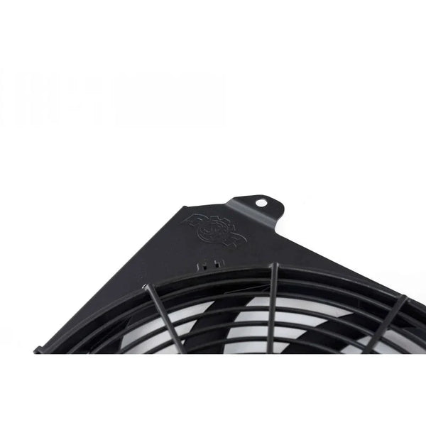 CSF All Aluminum Fan Shroud with 12-inch SPAL Fan (black) for Radiator K-Swap CSF 2850K/2850KB