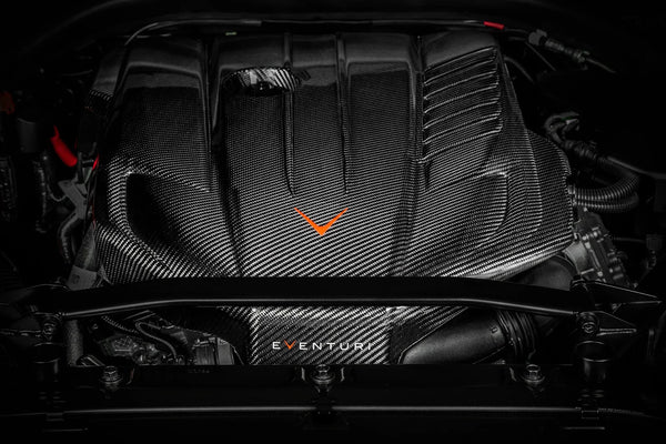 Eventuri Engine Cover (Carbon) for Toyota Supra MK5 A90