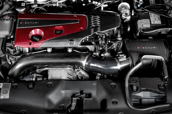 Eventuri Engine Cover (Carbon) for Honda Civic Type R (FL5 / FK8 / FK2)