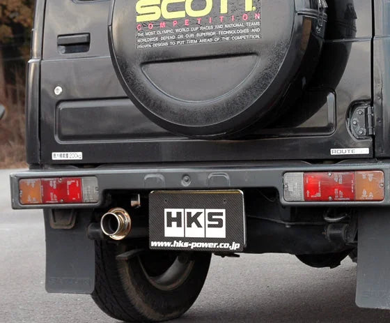 HKS Exhaust System Silent HI-Power for Suzuki Jimny (JA11V/JA11C)
