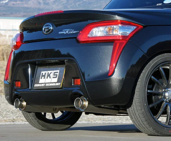 HKS Exhaust System Silent HI-Power for Toyota Copen GR Sport (LA400A)
