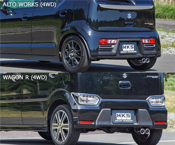 HKS Exhaust System Legamax Sports for Suzuki Alto Turbo RS (HA36S)